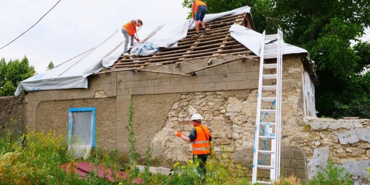 Креатор-Буд відбудовує зруйновані будинки на Херсонщині