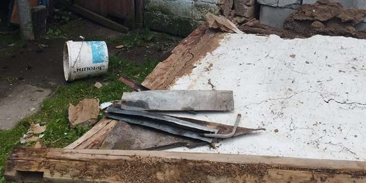 Пів тонни буд матеріалів впали на жительку Тернопільщини