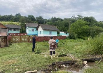 Проливні дощі наробили біди жителям сіл на Монастирищині