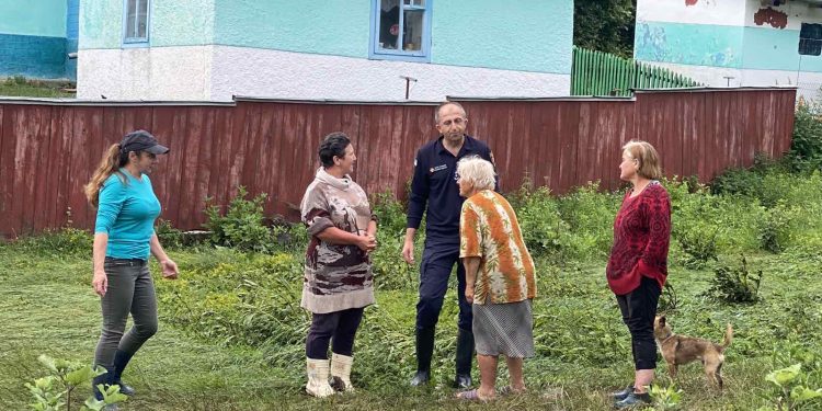 Проливні дощі наробили біди жителям сіл на Монастирищині
