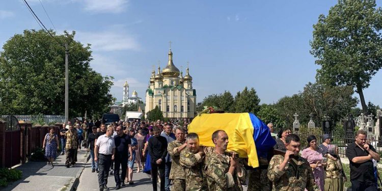 Військового Миколу Горевича поховали у Почаєві