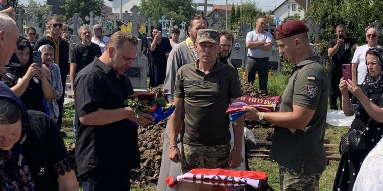 Військового Миколу Горевича поховали у Почаєві