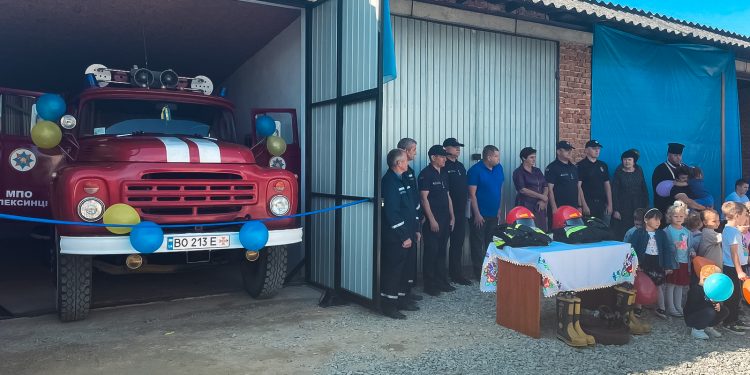 Пожежну команду створили у Більче-Золотецькій громаді