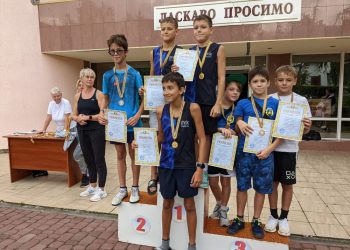 Юні спортсмени з Тернополя вибороли бронзу на Чемпіонаті України з акватону