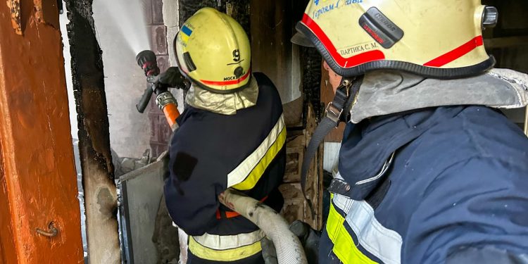 Будинок спалахнув у Бучачі