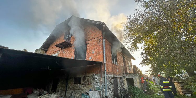 Будинок спалахнув у Бучачі