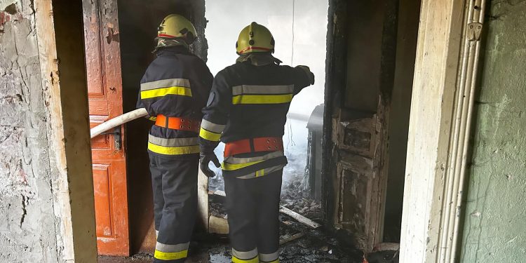 Будинок спалахнув у Бучачі