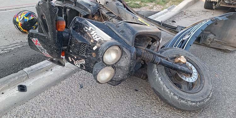 Автомобіль і мопед зіткнулися в Бережанах