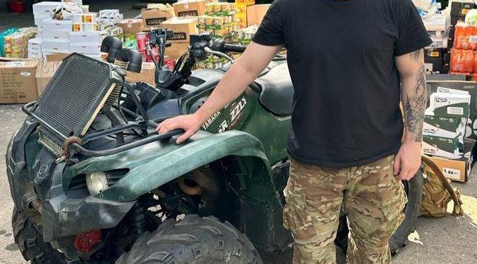 Андрій Ярема, Юрій Ханін та Ігор Гуда відвідали з допомогою українських військових
