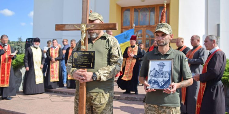 Тіло героя Володимира Цепенди зустріли в Чорткові
