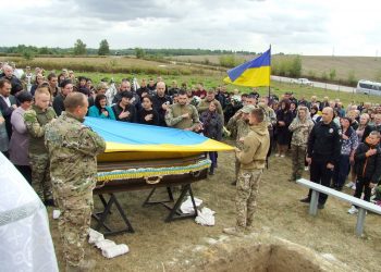 На Шумщині попрощалися із військовим Олександром Марковцієм