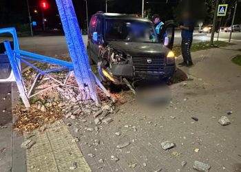 П’яний водій вчинив аварію в Тернополі