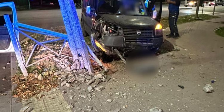 П’яний водій вчинив аварію в Тернополі