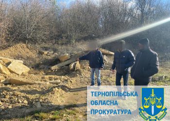 За незаконне видобування корисних копалин судитимуть жителя Бережан