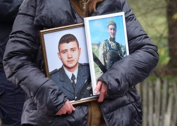 Поховали молодого добровольця Володимира Матвіїва з Озернянської громади