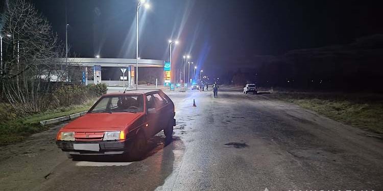 Водій автомобіля травмував велосипедиста на Бережанщині