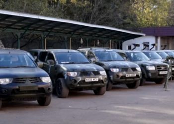 Ще 22 автівки передали новоствореному підрозділу, який захищатиме від ракет небо над Тернопільщиною
