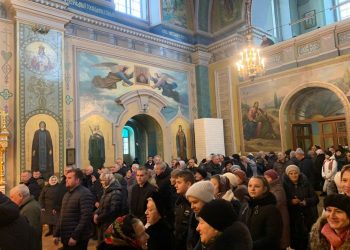 У Миколаївському соборі майже за 200 років вперше пролунала молитва українською