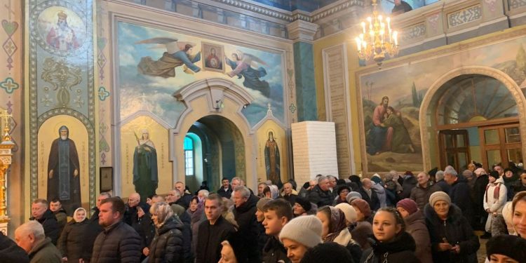 У Миколаївському соборі майже за 200 років вперше пролунала молитва українською