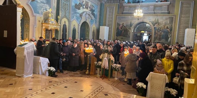 У Миколаївському соборі майже за 200 років вперше пролунала молитва українською